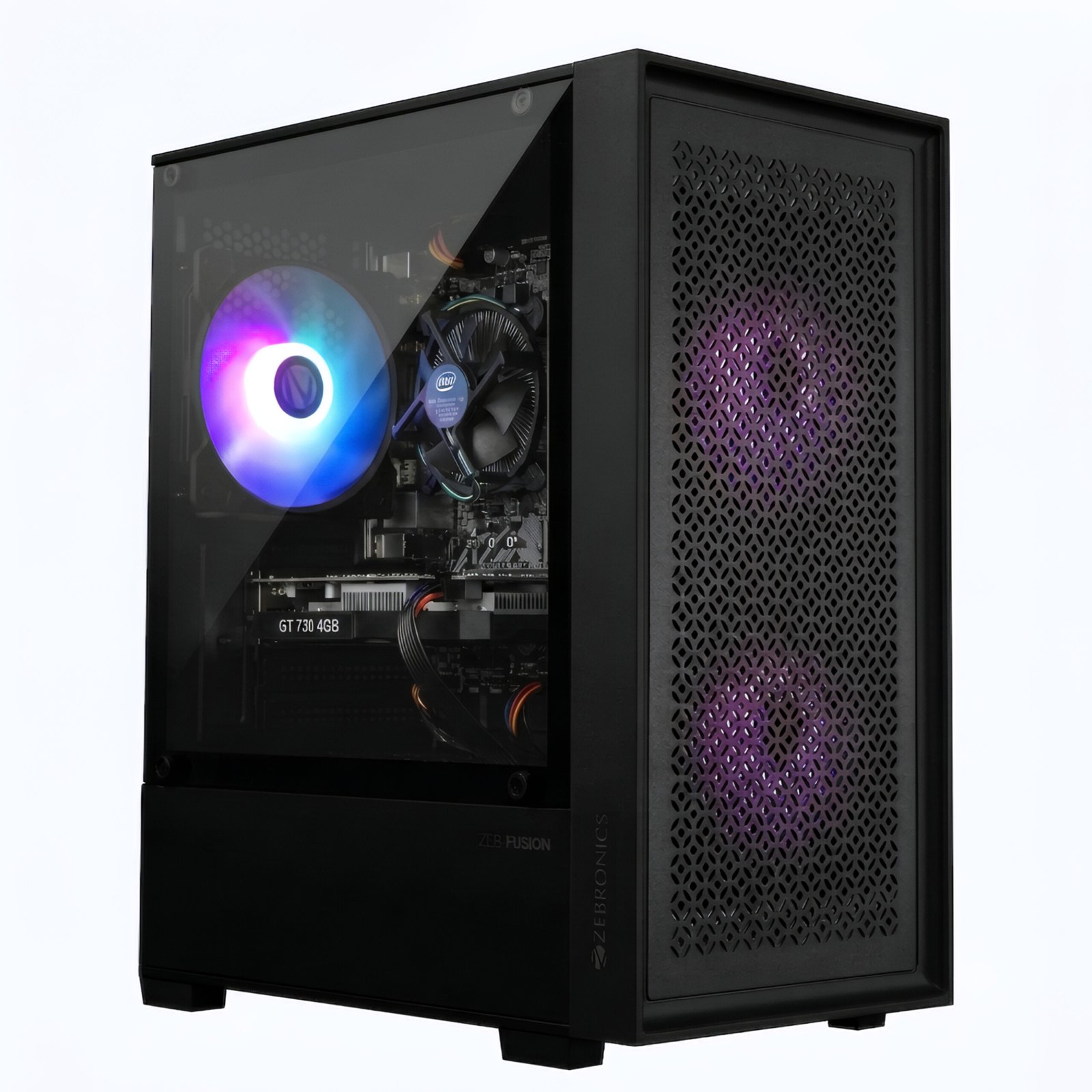 CAGBOLT Ryzen 5 5600 Pre-Assembled Desktop PC | XPG 2*8GB DDR4 3200 MHz Ram | 1TB NVMe SSD | MSI B550m-A Pro Motherboard | RX 580 8GB DDR5 Graphics Card | 550w rgb smps | 240MM Liquid Cooler